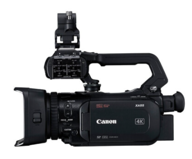 佳能（Canon）XA55 专业高清数码摄像机 4K UHD手持式摄录一体机 红外夜摄 五轴防抖